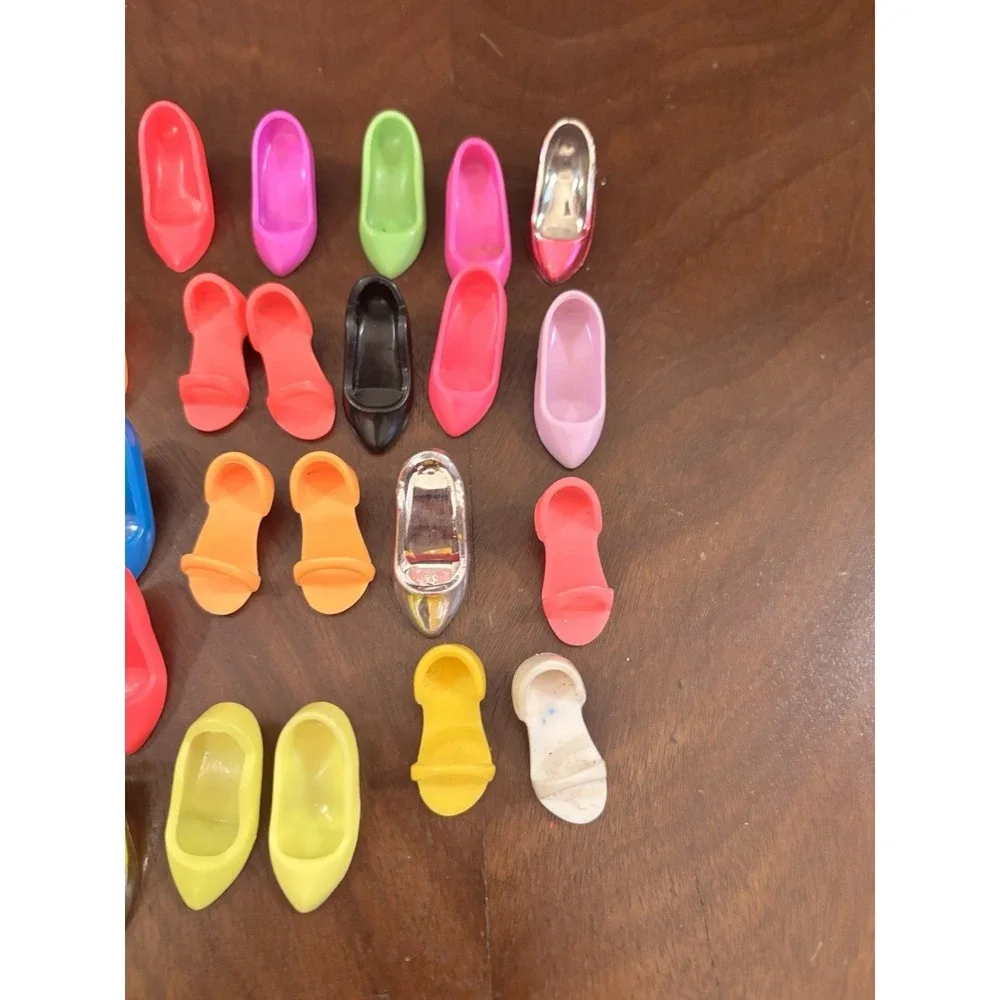 Vintage Hasbro Jem Holograms Doll Shoes Lot Pairs & Singles 1980s Accessories